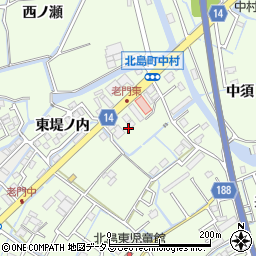三和電業株式会社　北島支店周辺の地図