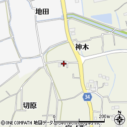 徳島県板野郡板野町矢武神木62周辺の地図