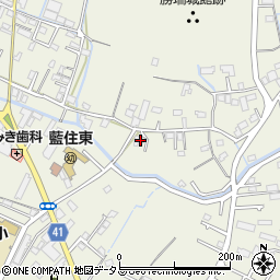 徳島県板野郡藍住町勝瑞東勝地11周辺の地図