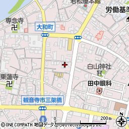 香川県観音寺市観音寺町甲-3037周辺の地図