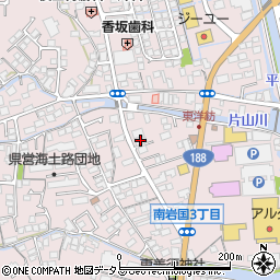 西中国信用金庫南岩国支店周辺の地図