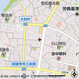 香川県観音寺市観音寺町甲-3091周辺の地図