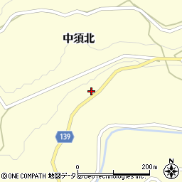 山口県周南市中須北672周辺の地図