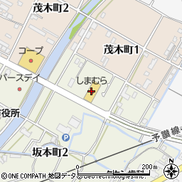 ファッションセンターしまむら観音寺店周辺の地図