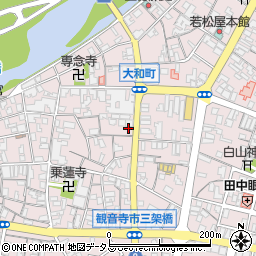 香川県観音寺市観音寺町甲-3061周辺の地図