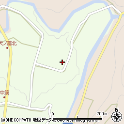 徳島県阿波市市場町犬墓大北580周辺の地図