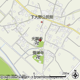 香川県三豊市山本町大野2466周辺の地図