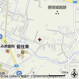 徳島県板野郡藍住町勝瑞東勝地17周辺の地図