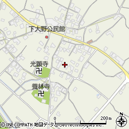 香川県三豊市山本町大野2537周辺の地図