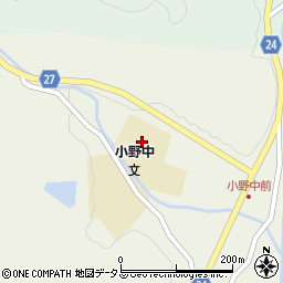 防府市立小野中学校周辺の地図