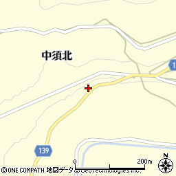 山口県周南市中須北673周辺の地図