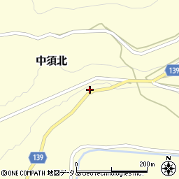 山口県周南市中須北671-3周辺の地図