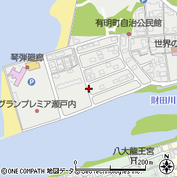 香川県観音寺市有明町周辺の地図