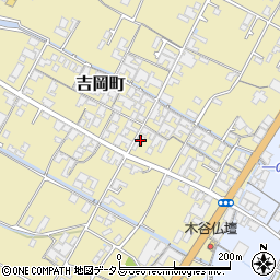 香川県観音寺市吉岡町167周辺の地図