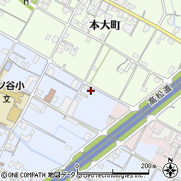 香川県観音寺市古川町78-1周辺の地図