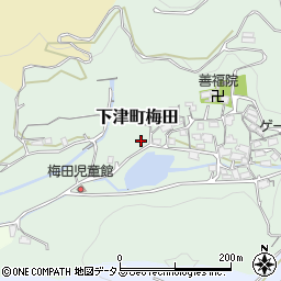 〒649-0132 和歌山県海南市下津町梅田の地図