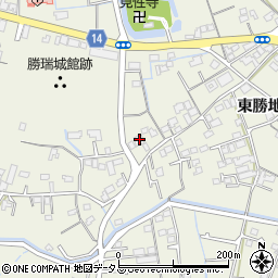 徳島県板野郡藍住町勝瑞東勝地261周辺の地図