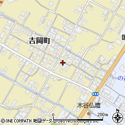 香川県観音寺市吉岡町166周辺の地図
