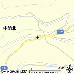 山口県周南市中須北653周辺の地図