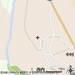 徳島県阿波市土成町宮川内西内周辺の地図
