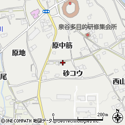 徳島県板野郡上板町泉谷砂コウ36周辺の地図