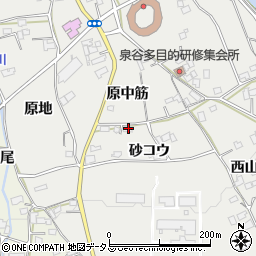 徳島県板野郡上板町泉谷砂コウ36周辺の地図