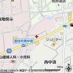 キタムラカメラ徳島藍住店周辺の地図