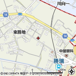 徳島県板野郡藍住町勝瑞東勝地323周辺の地図