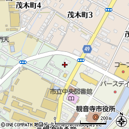 百十四銀行大野原支店周辺の地図