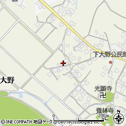 香川県三豊市山本町大野2406-2周辺の地図