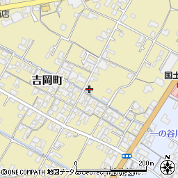 香川県観音寺市吉岡町91周辺の地図