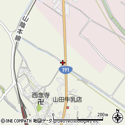 山口県下関市豊浦町大字黒井2519-1周辺の地図