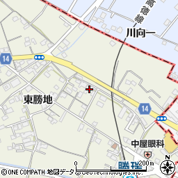 徳島県板野郡藍住町勝瑞東勝地352周辺の地図