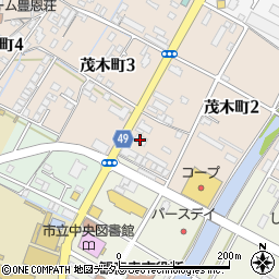 観音寺信用金庫茂木支店周辺の地図