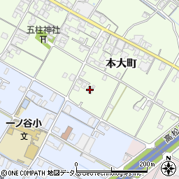 香川県観音寺市本大町1174-5周辺の地図