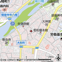 香川県観音寺市観音寺町甲-3344周辺の地図