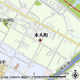 香川県観音寺市本大町1162周辺の地図