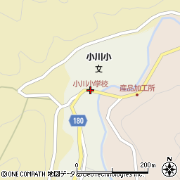 小川小学校周辺の地図
