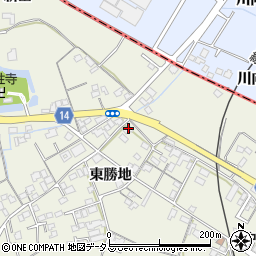 徳島県板野郡藍住町勝瑞東勝地344-2周辺の地図