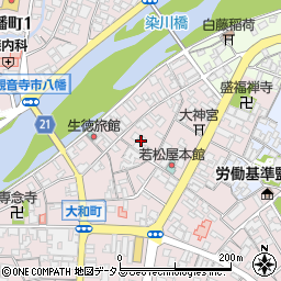 香川県観音寺市観音寺町甲-3285周辺の地図