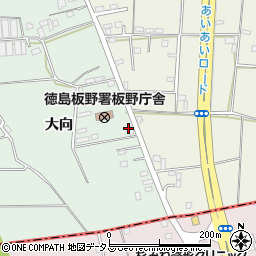 徳島新聞社板野支局周辺の地図