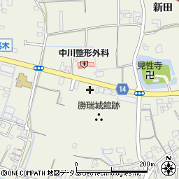 徳島県板野郡藍住町勝瑞東勝地61-6周辺の地図