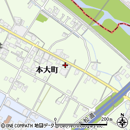香川県観音寺市本大町1148-2周辺の地図