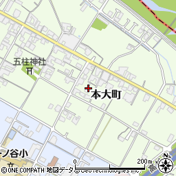 香川県観音寺市本大町1179周辺の地図