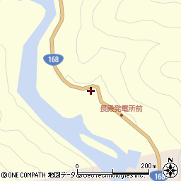 奈良県吉野郡十津川村長殿135周辺の地図