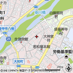 香川県観音寺市観音寺町甲-3302周辺の地図