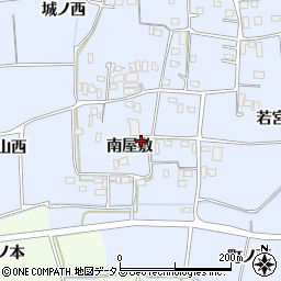 徳島県板野郡板野町古城南屋敷周辺の地図