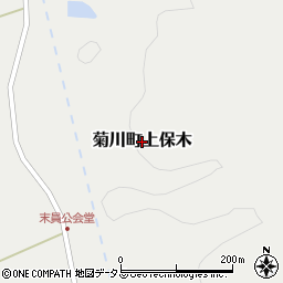 山口県下関市菊川町大字上保木周辺の地図