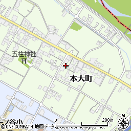 香川県観音寺市本大町1185周辺の地図