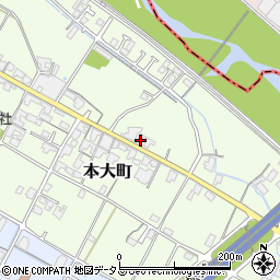 香川県観音寺市本大町1320-5周辺の地図